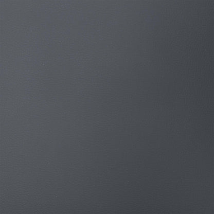 Close-up of the grey faux leather used on the Clio dining chairs