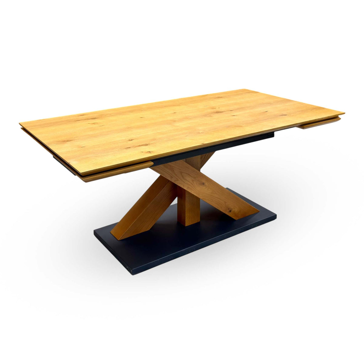 ‘Aydin’ Solid Oak Large Extending Dining Table