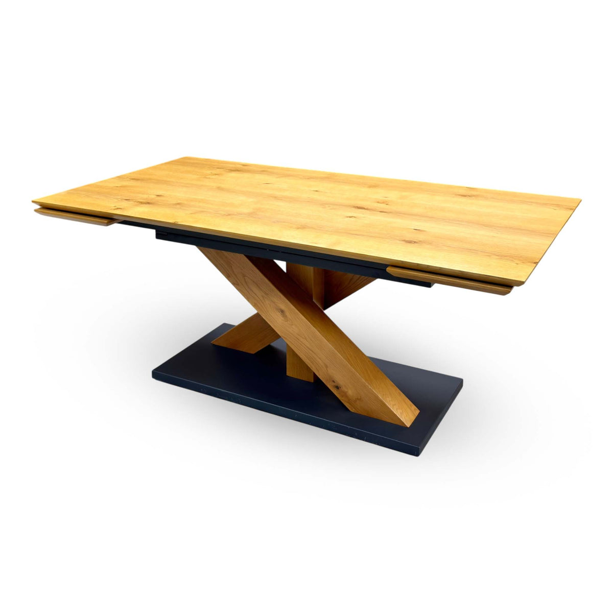 ‘Aydin’ Solid Oak Large Extending Dining Table