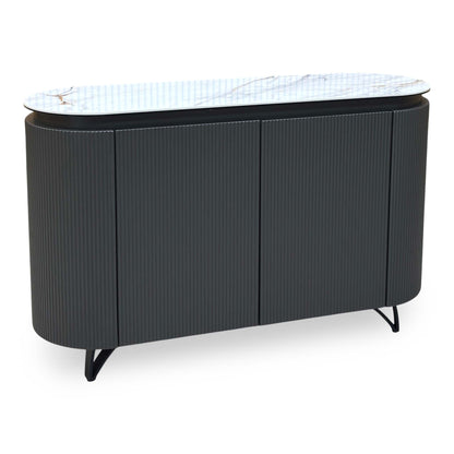 'Jose' Fiorentino Marble Ceramic Top 2 Door Sideboard