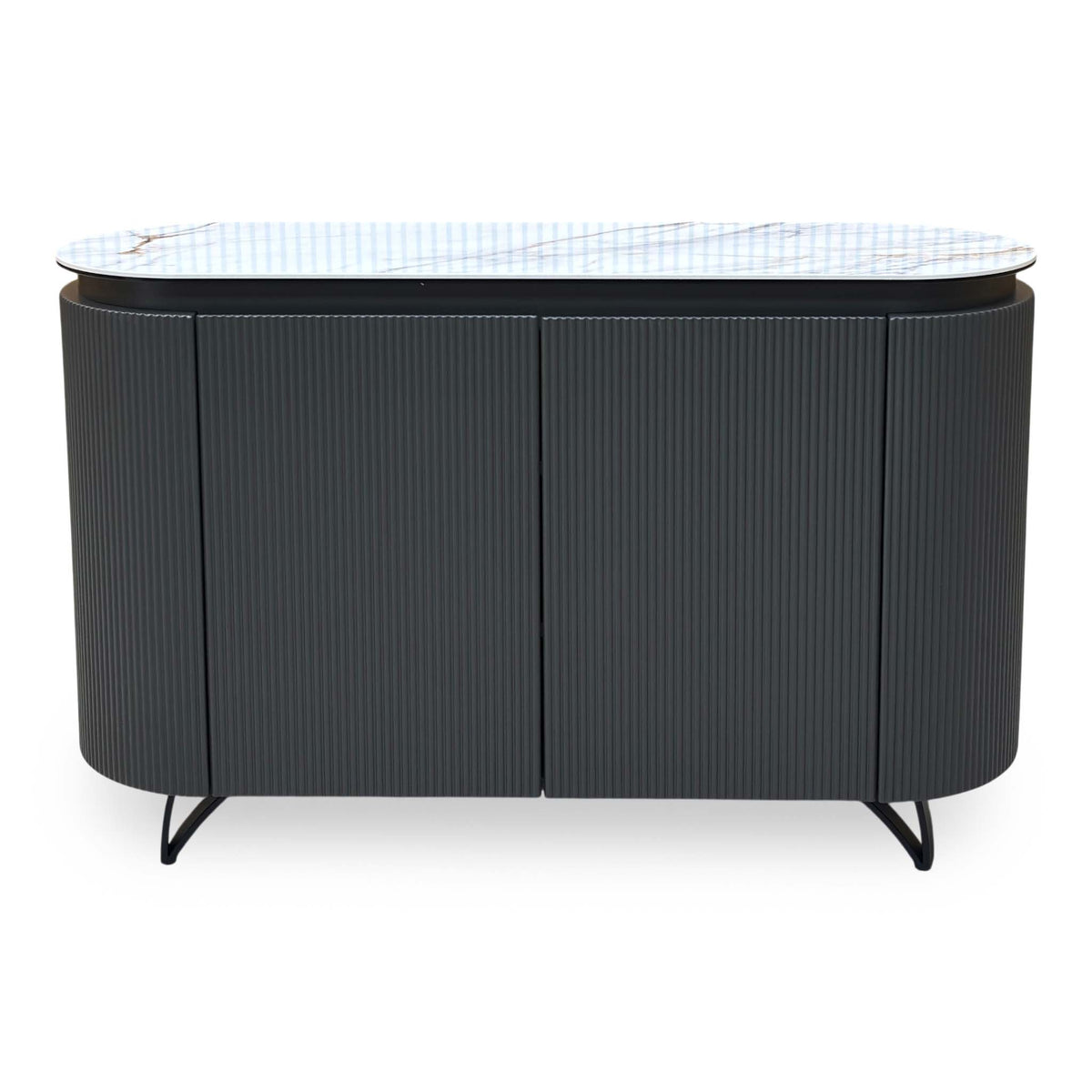 'Jose' Fiorentino Marble Ceramic Top 2 Door Sideboard