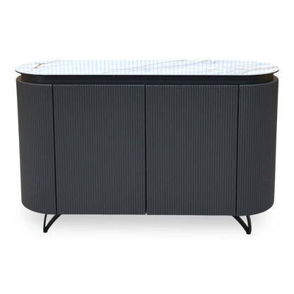 'Jose' Fiorentino Marble Ceramic Top 2 Door Sideboard