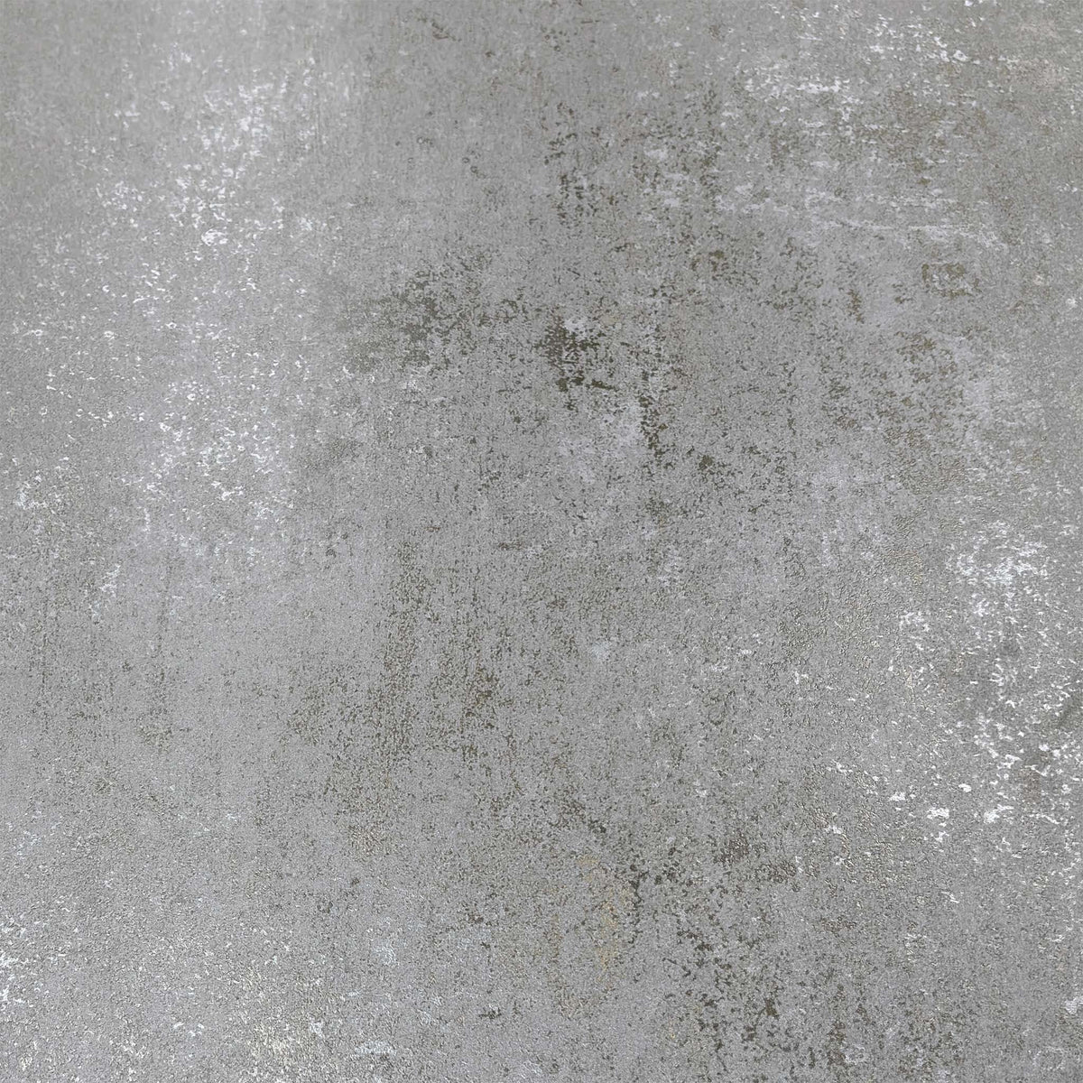 Close-up of the grey stone-effect ceramic top on the Catalina dining table