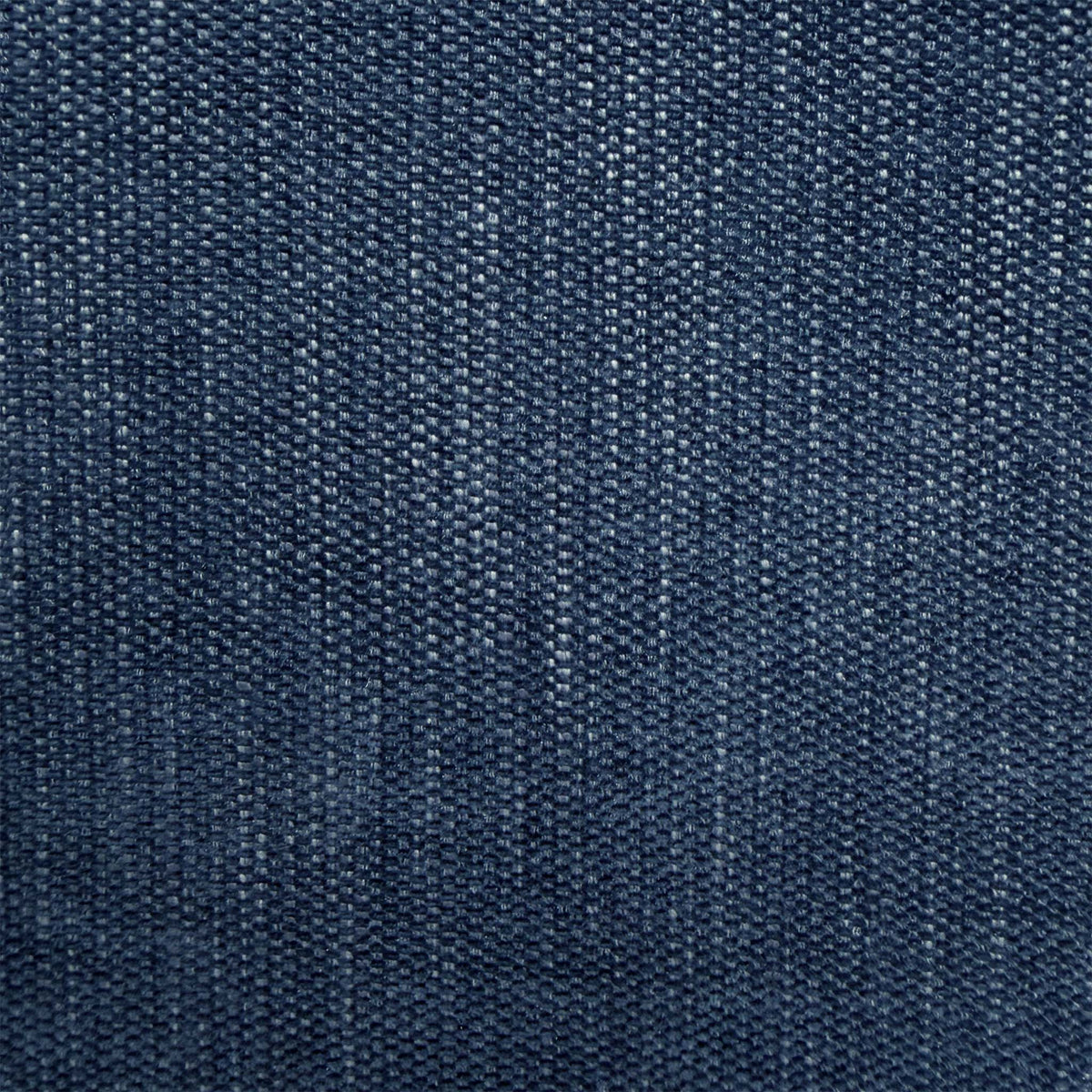 ‘Julio' Navy Blue Fabric Pair of Swivel Dining Chairs