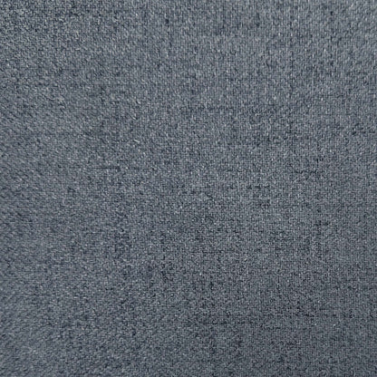 Furnitureland 'Augusta' Dark Grey Fabric Slatted Back Pair of Dining Chairs