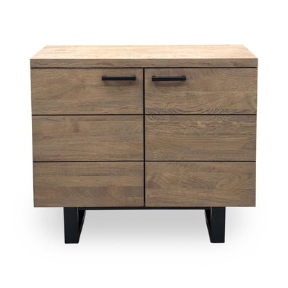 ‘Saturn’ Solid Oak 2 Door Sideboard