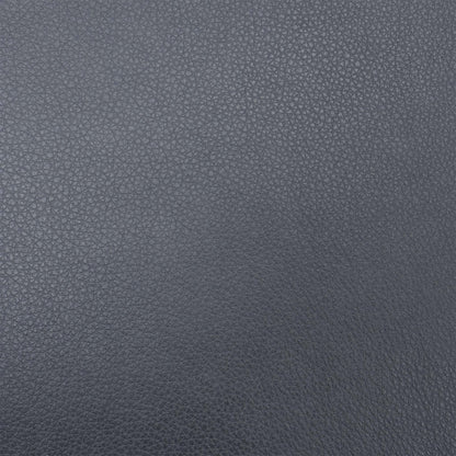 Marinelli 'Viali' Grey Leather Footstool