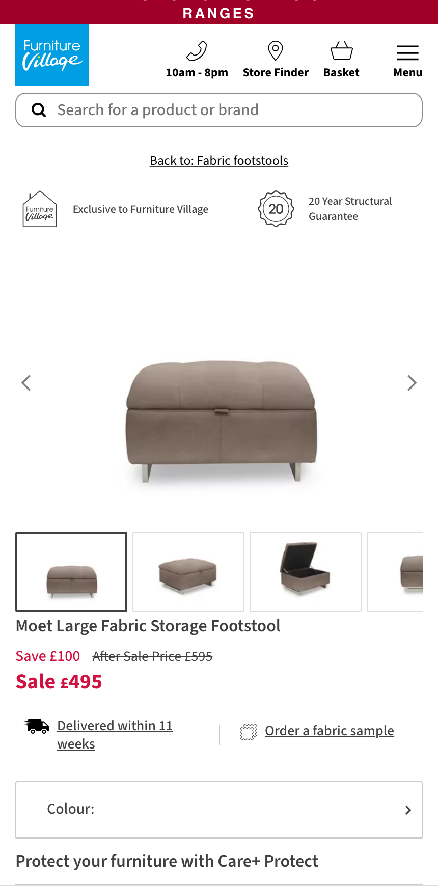 Price comparison