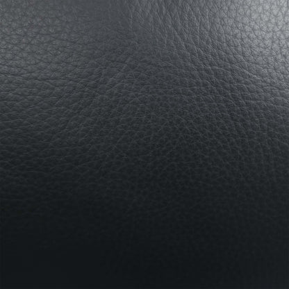 ‘Jude’ Oslo Jet Black Cat-40:23 2 Seater Leather  Power Recliner Sofa with Power Headrests and Power Lumbar