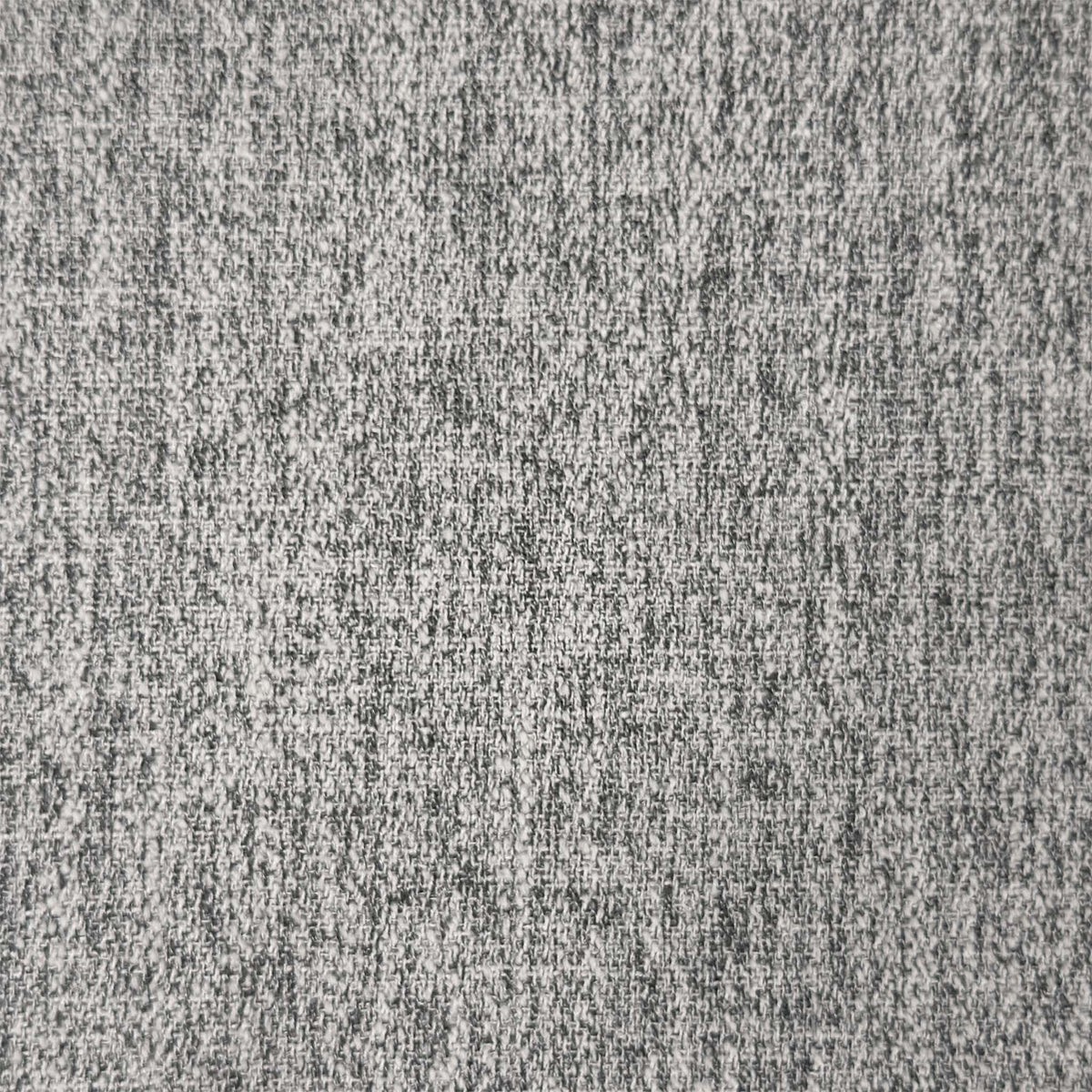 'Abberton' Iron Debdon Grey Plain Fabric Large Storage Footstool