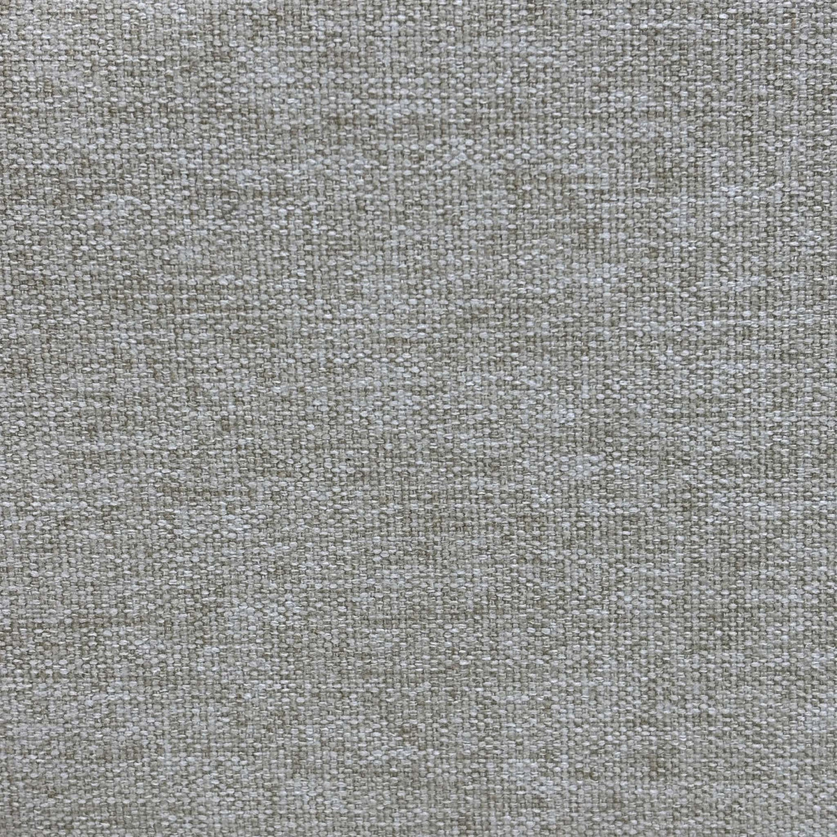 Close-up of the grey woven fabric on the Augusta ottoman bed frame headboard