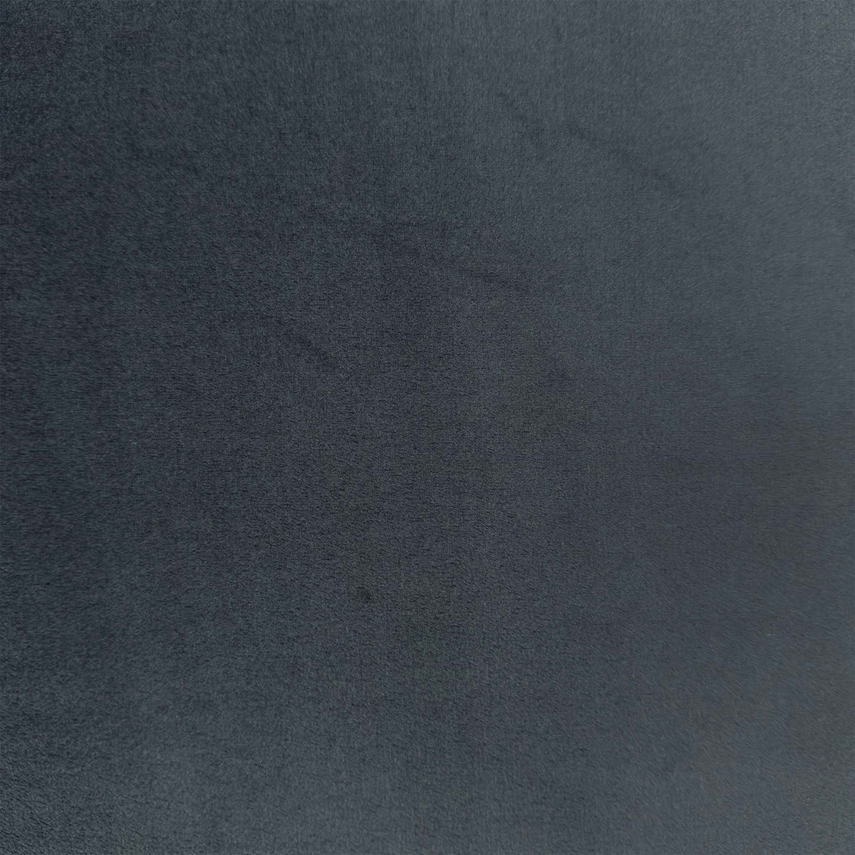 Close-up of the dark grey velvet fabric used on the Jennifer 3 seater sofa