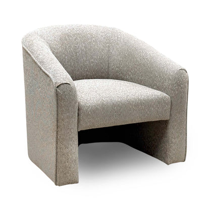 ‘Garcia’ Oatmeal Fabric Accent Chair