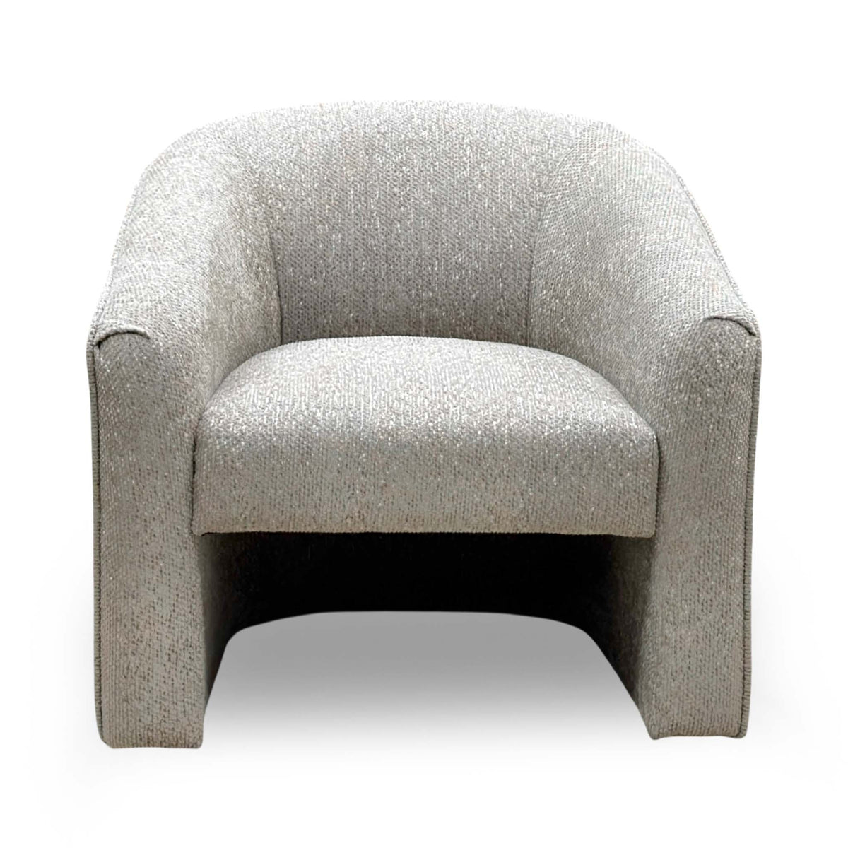 ‘Garcia’ Oatmeal Fabric Accent Chair