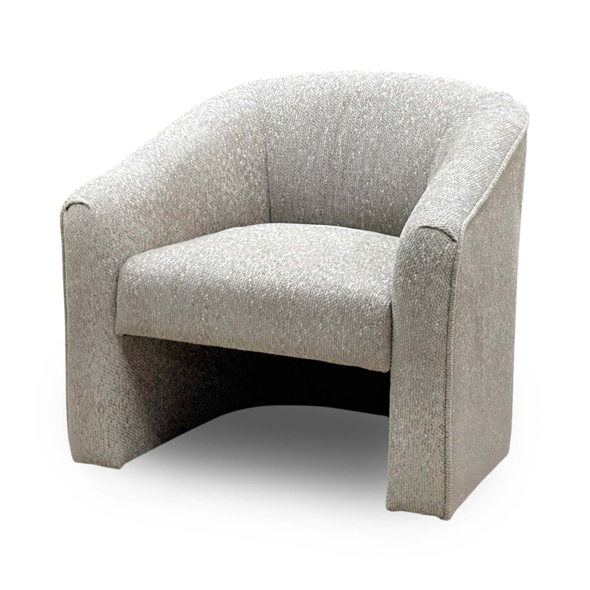 ‘Garcia’ Oatmeal Fabric Accent Chair