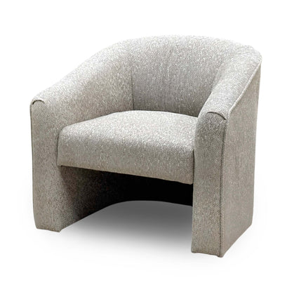 ‘Garcia’ Oatmeal Fabric Accent Chair