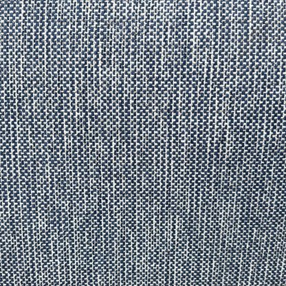 Close-up of the navy blue woven fabric used on the Bay 2 seater sofa