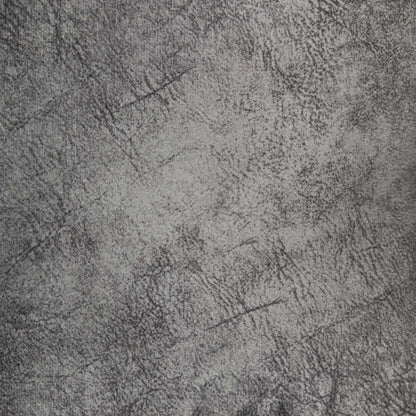 Close-up of the charcoal grey distressed velvet fabric used on the Amara sofa and snuggle chair