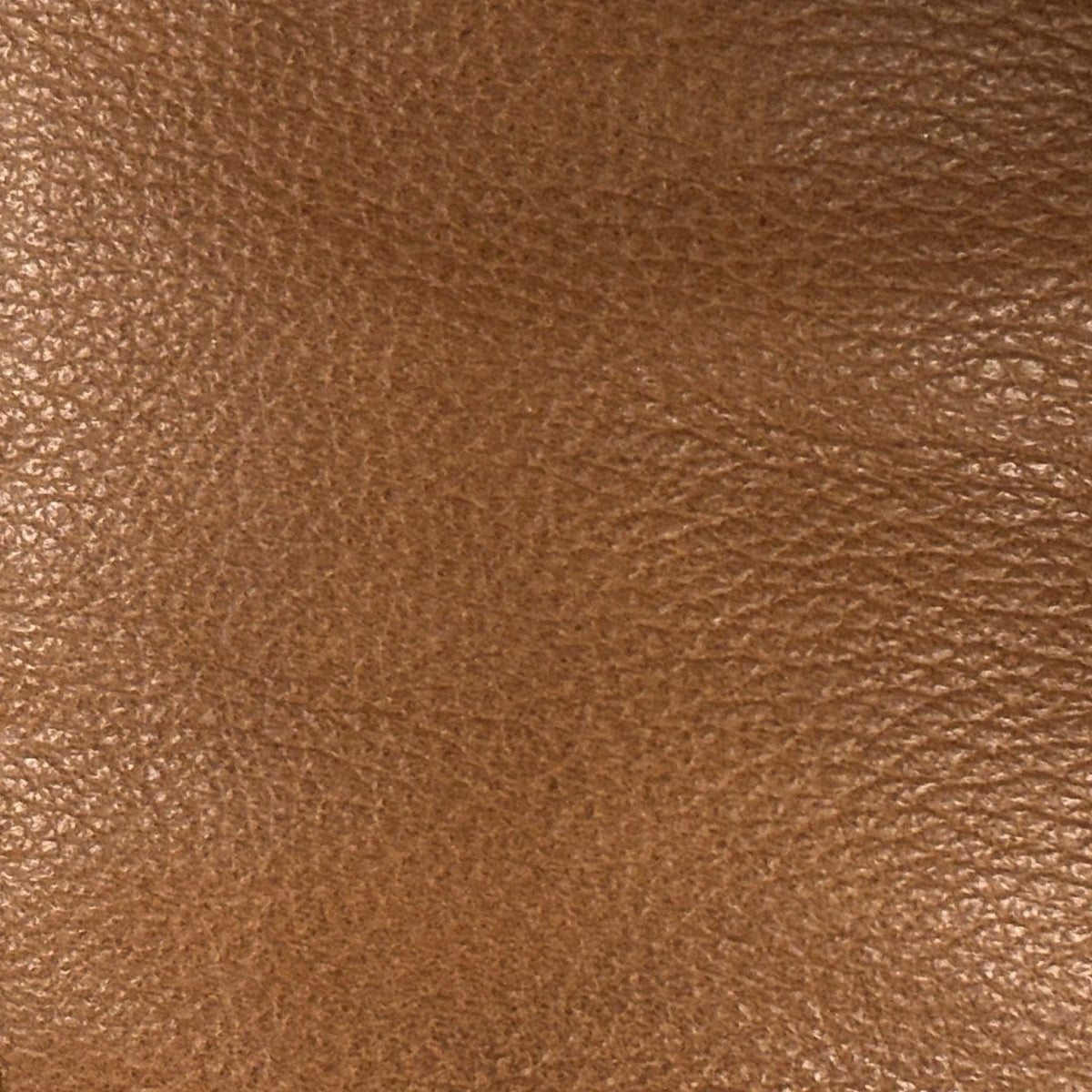 Close-up of the bark brown grained leather used on the Marinelli Viali recliner chair