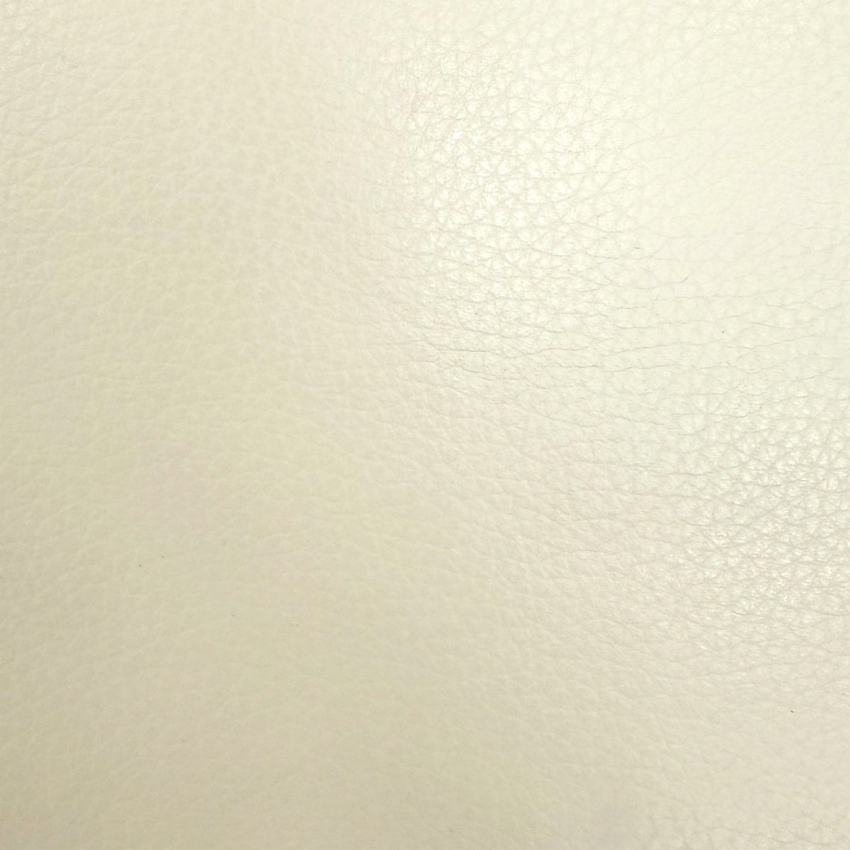 World of Leather ‘Touch’ Bv-862c Bisque Cream Leather Storage Footstool