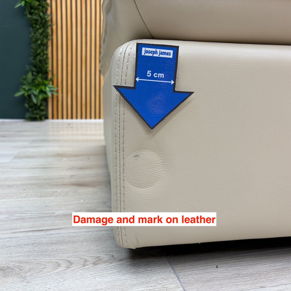 World of Leather 'Starlight Express' Bv-862c Bisque Cream Leather Storage Chair Footstool