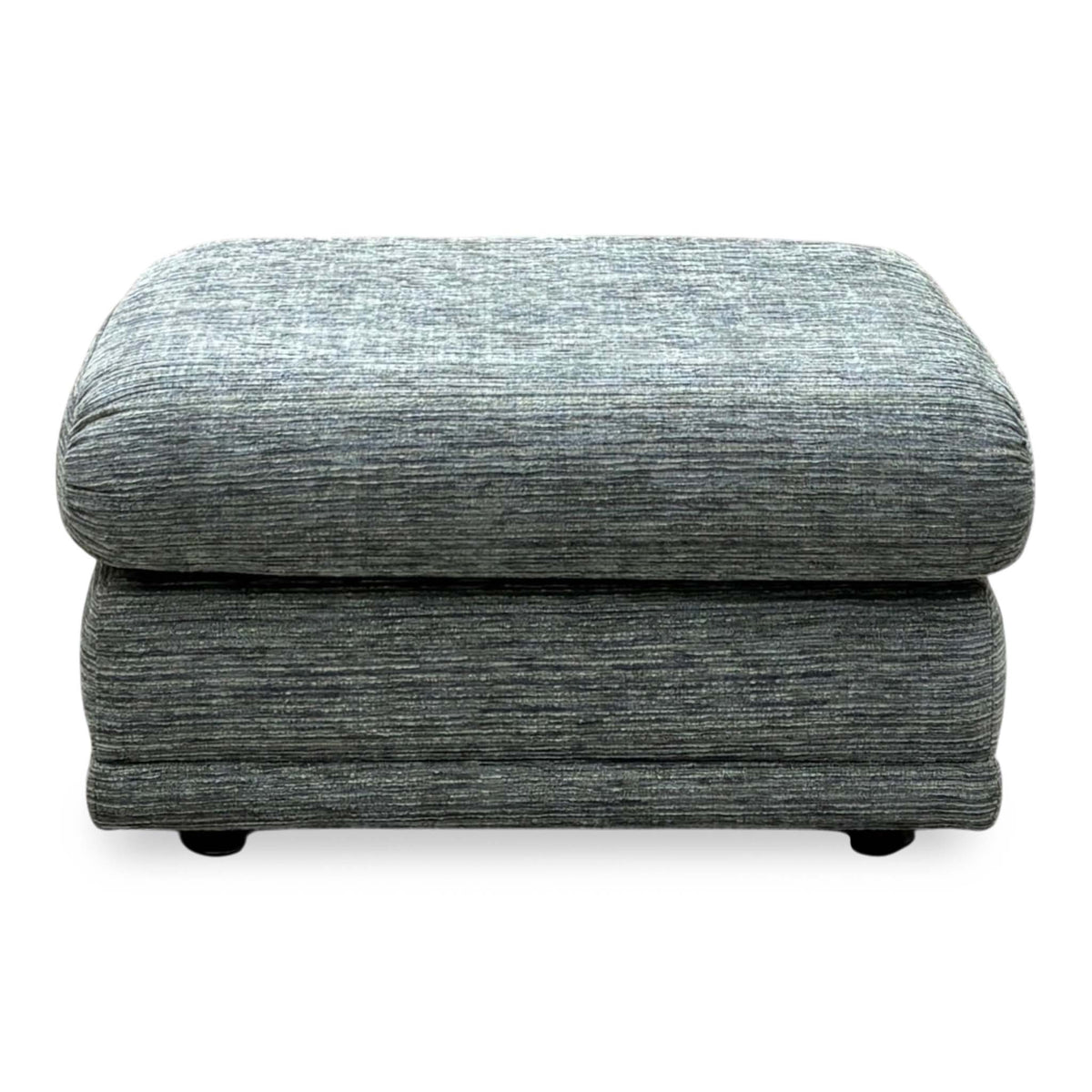 G Plan ‘Malvern’ B925 Waffle Marine Blue Fabric Footstool