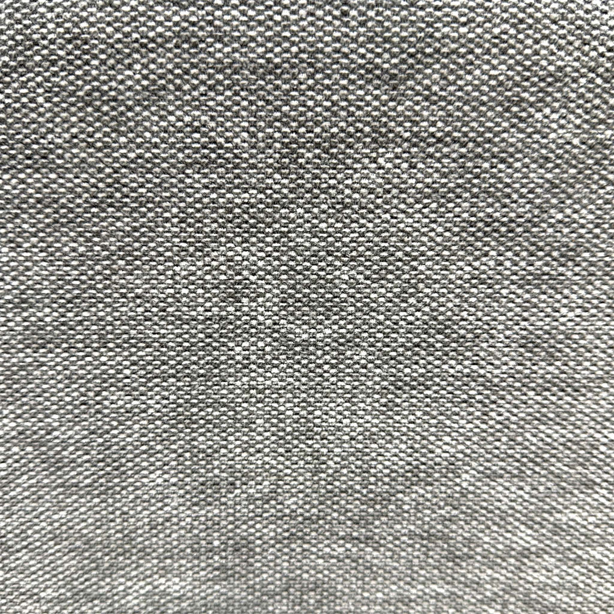 Close-up of the wild dove grey woven fabric used on the Easy Tray storage footstool
