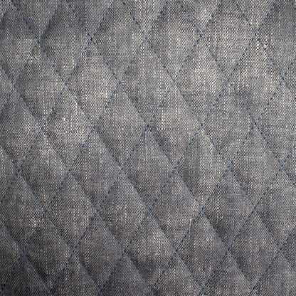 ‘Earth' Grey Fabric Pair of 2 Swivel Dining Chairs