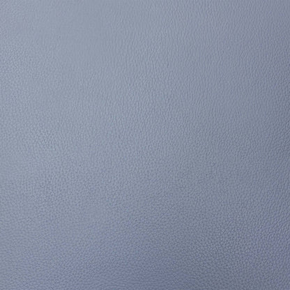 Close-up of the petrol blue grained leather used on the Elm swivel recliner chair