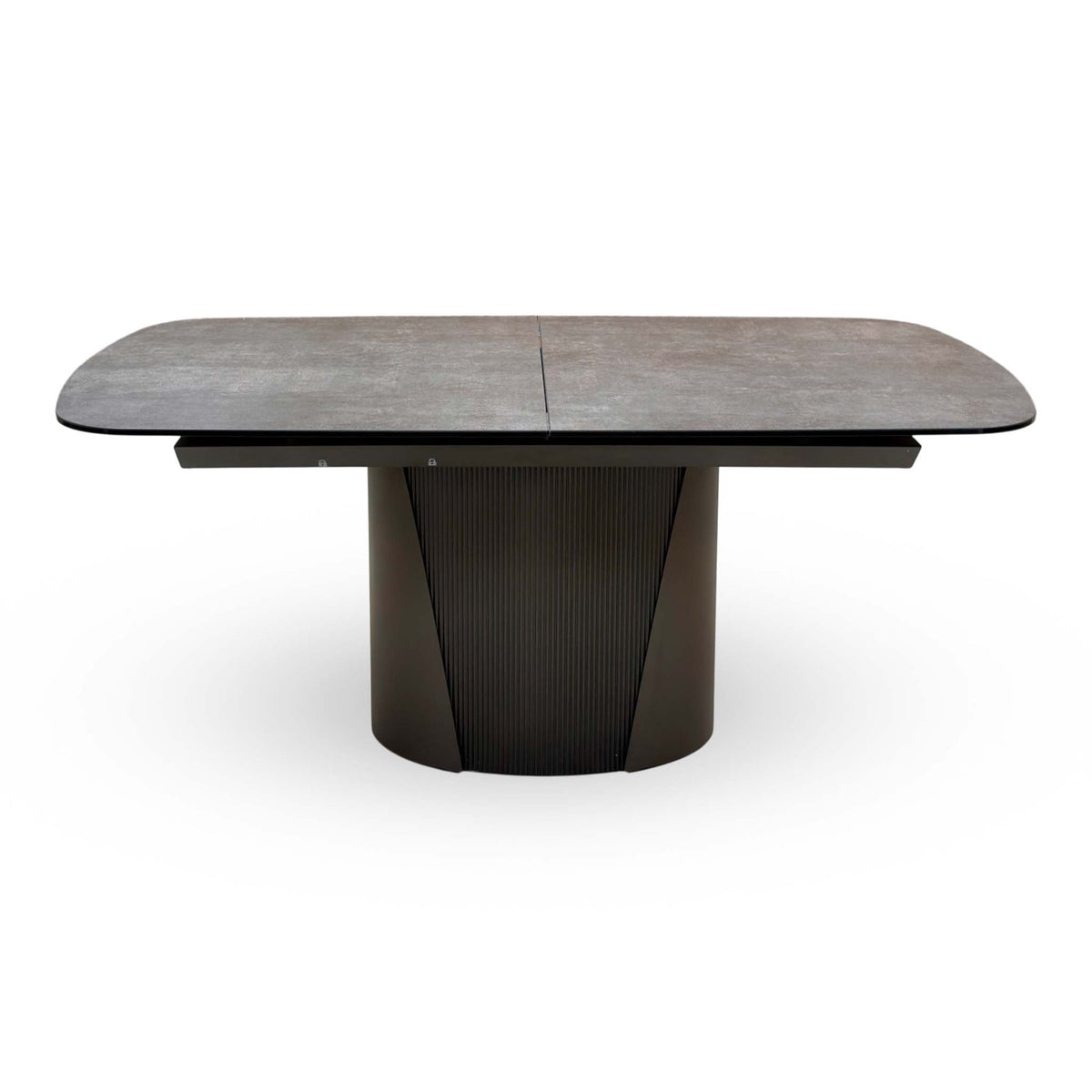'Icon' Bronze Ceramic Top 180cm Extending Dining Table