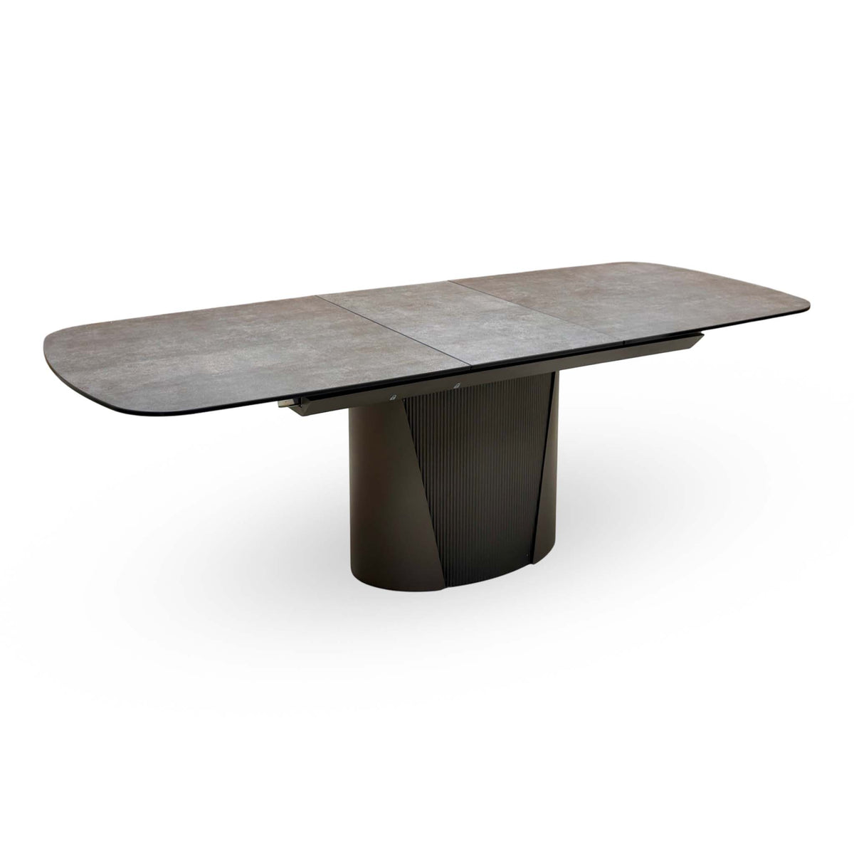 'Icon' Bronze Ceramic Top 180cm Extending Dining Table