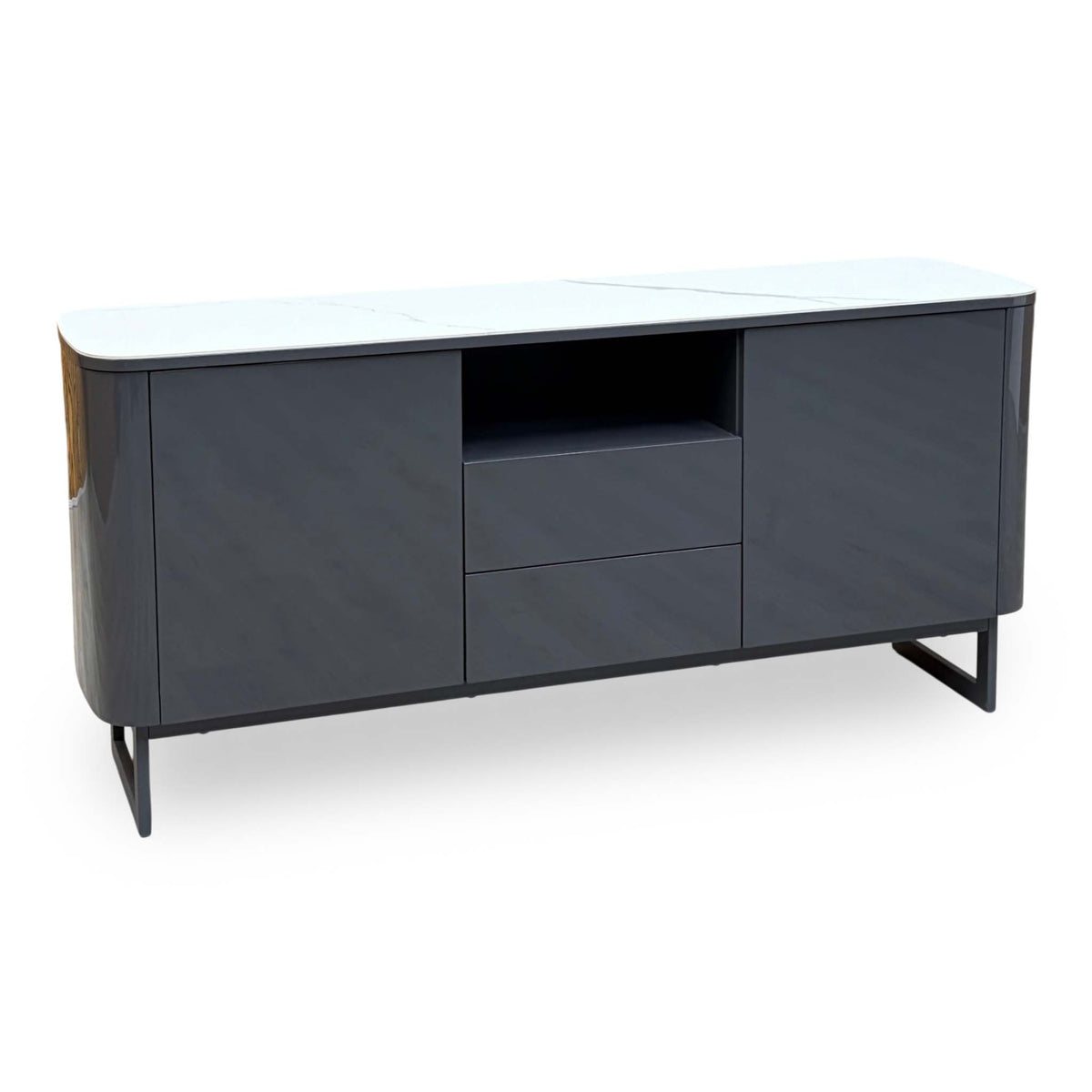 ‘Carrera' Ceramic Top 2 Door 2 Draw Large Sideboard