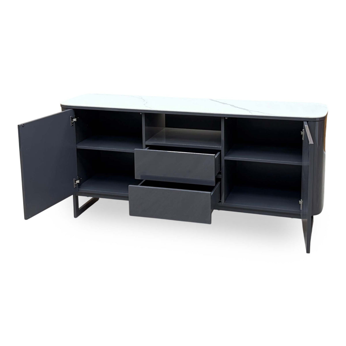 ‘Carrera' Ceramic Top 2 Door 2 Draw Large Sideboard