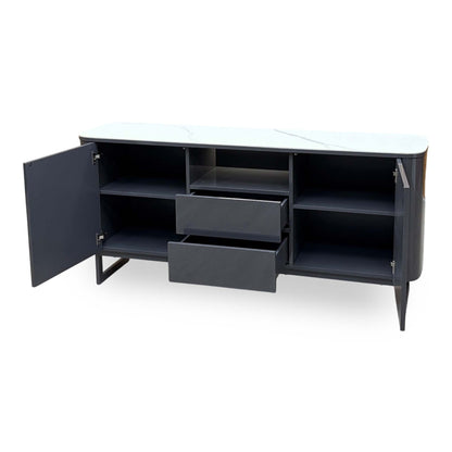 ‘Carrera' Ceramic Top 2 Door 2 Draw Large Sideboard