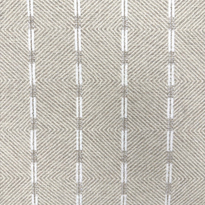 'Soho' Mont Blanc Natural Fabric 4 Seater Sofa + Chair + Patterned Fabric Designer Footstool