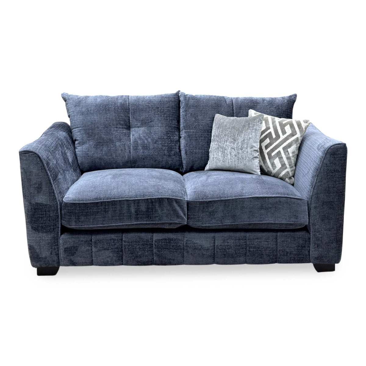 ‘Allure’ Coco Indigo Wng Fabric 2 Seater Classic Back Sofa