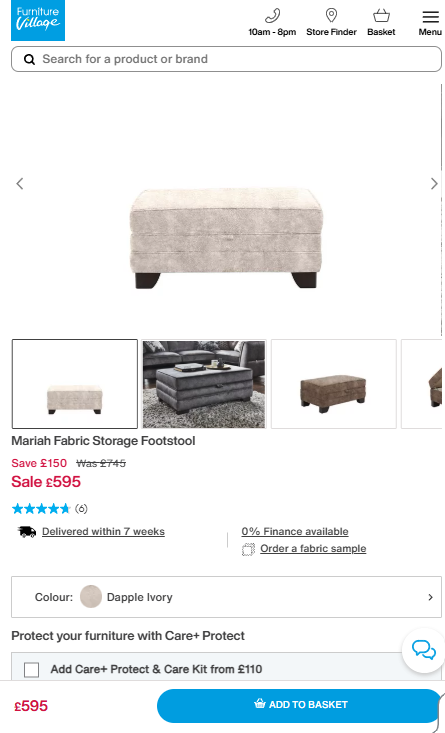 Price comparison