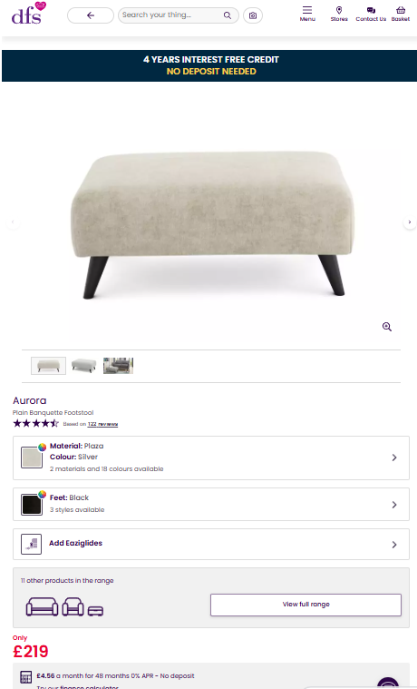 Price comparison