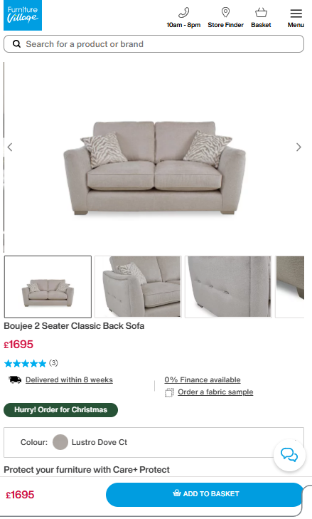 Price comparison