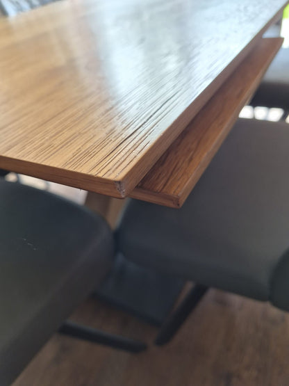 'Aydin' Solid Oak 150cm Extending Dining Table