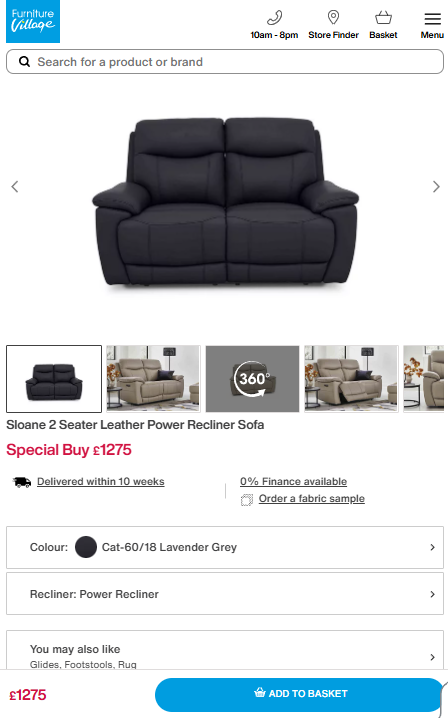 Price comparison