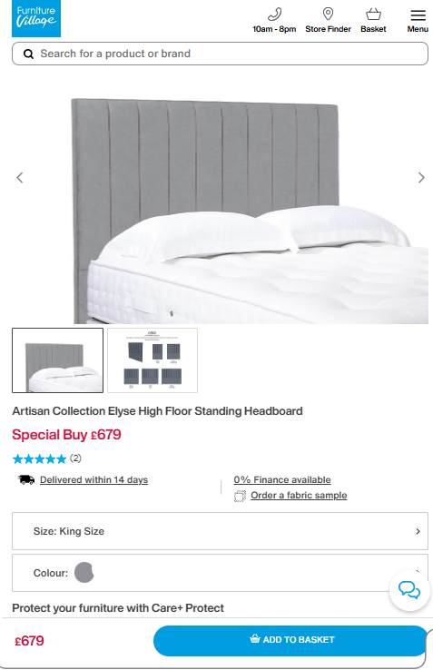 Price comparison