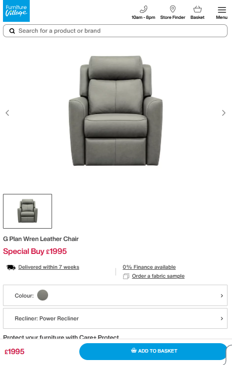 Price comparison