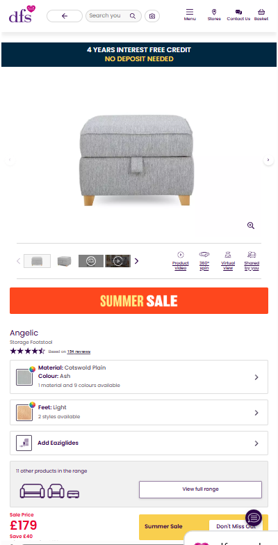 Price comparison