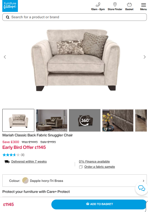 Price comparison