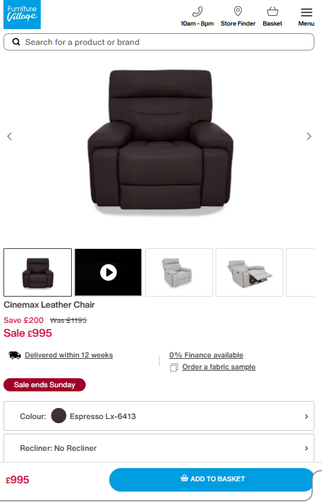 Price comparison