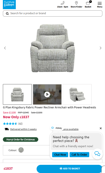 Price comparison