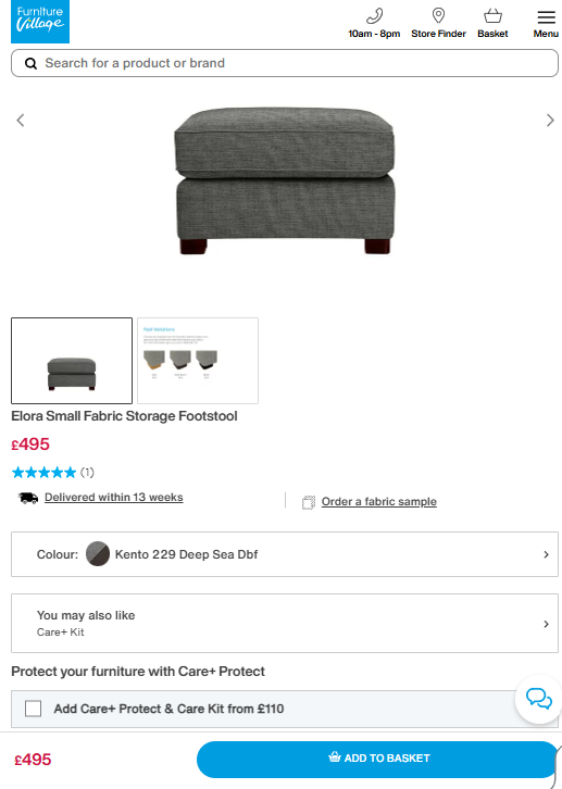 Price comparison