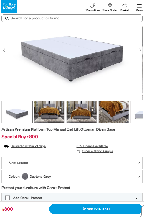 Price comparison