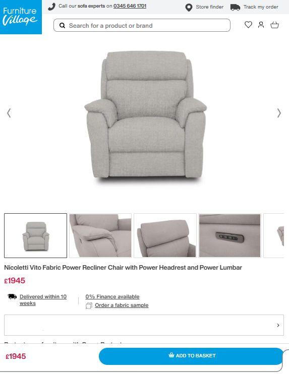 Price comparison